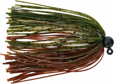 JustPro Skirted Jig Green Pumpkin Brown 5 g 1/0