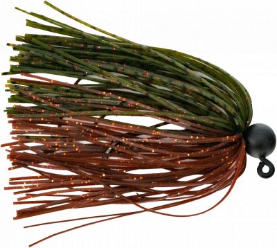 JustPro Skirted Jig Green Pumpkin Brown 7 g 3/0