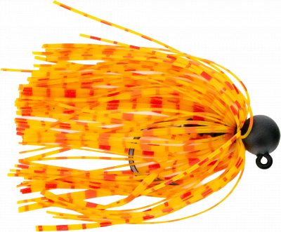 JustPro Skirted Jig Red Tiger 10 g 1/0