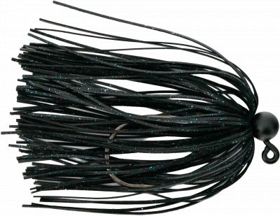 JustPro Skirted Jig Blue Shine/Black 5 g 3/0