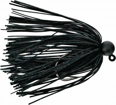 JustPro Skirted Jig Blue Shine/Black 7 g 1/0