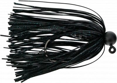 JustPro Skirted Jig Blue Shine/Black 7 g 3/0