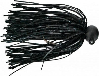 JustPro Skirted Jig Blue Shine/Black 10 g 1/0