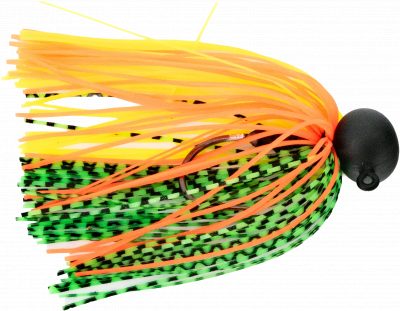 JustPro Skirted Jig Green Tiger/Chartreuse 14 g 1/0