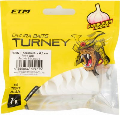 Omura Baits Turney Knoblauch Weiß 4,5 cm