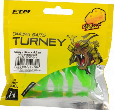 Omura Baits Turney Käse Dunkelgrün 4,5 cm
