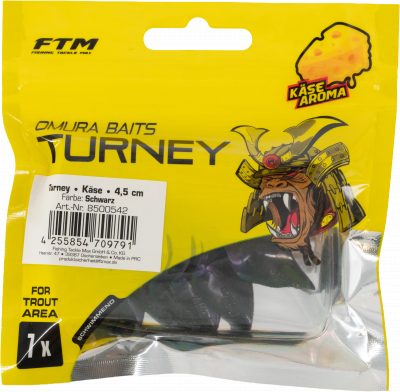 Omura Baits Turney Käse Schwarz 4,5 cm
