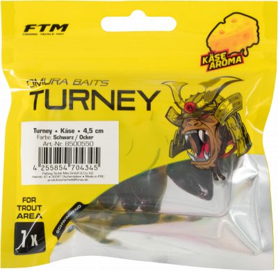 Omura Baits Turney Käse Schwarz / Ocker 4,5 cm