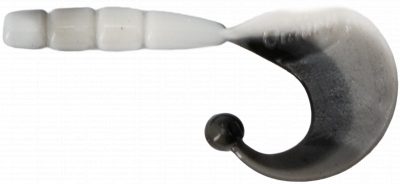 Omura Baits Twisty Knoblauch Schwarz / Weiß 4,2 cm