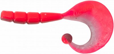 Omura Baits Twisty Knoblauch Schwarz / Dunkelpink 4,2 cm