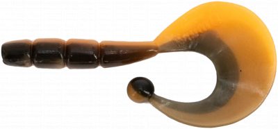 Omura Baits Twisty Knoblauch Schwarz / Ocker 4,2 cm