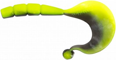 Omura Baits Twisty Knoblauch Schwarz / Frühlingsgrün 4,2 cm