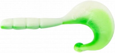 Omura Baits Twisty Knoblauch Weiß / Frühlingsgrün 4,2 cm