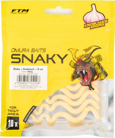 Omura Baits Snaky Knoblauch Honig 9 cm