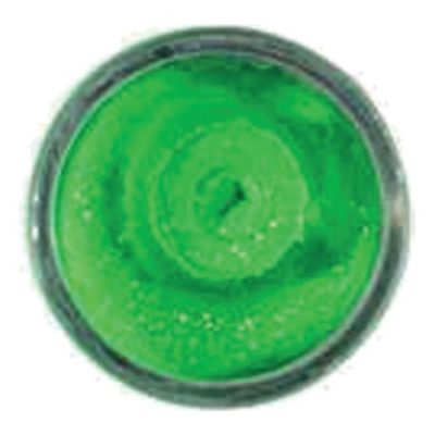 Berkley PowerBait Trout Bait Garlic Spring Green Glitter
