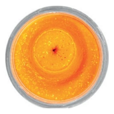 Berkley PowerBait Trout Bait Garlic Fluo Orange Glitter